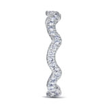 alliance femme or blanc diamants