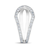 bague bandeau or blanc diamants