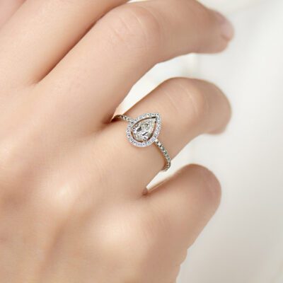 Bague Femme Diamant Or blanc