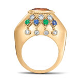 bague haute joaillerie or jaune