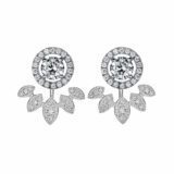 boucles d'oreilles or et diamant