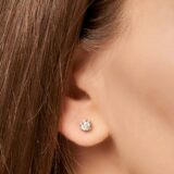 Boucles d'oreilles diamant