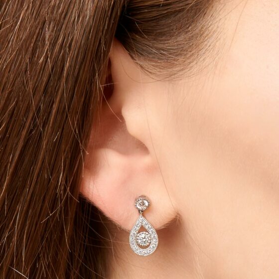 boucles d'oreilles diamat