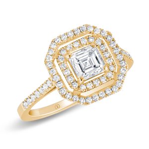 CLARENCE-SINGLE-DIAMOND RING-OJ