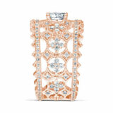 CLAUDIA Bague Femme Dentelle Diamant OR