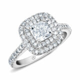 Chiara Bague Femme Diamant Or Blanc