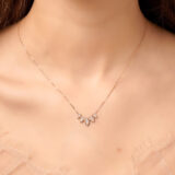 collier femme or et diamant