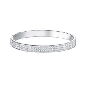 DOMITILLE FULL PAVÉ DIAMOND CUFF BRACELET