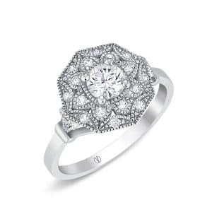 Bague Maayane Petit Modèle Diamant platine