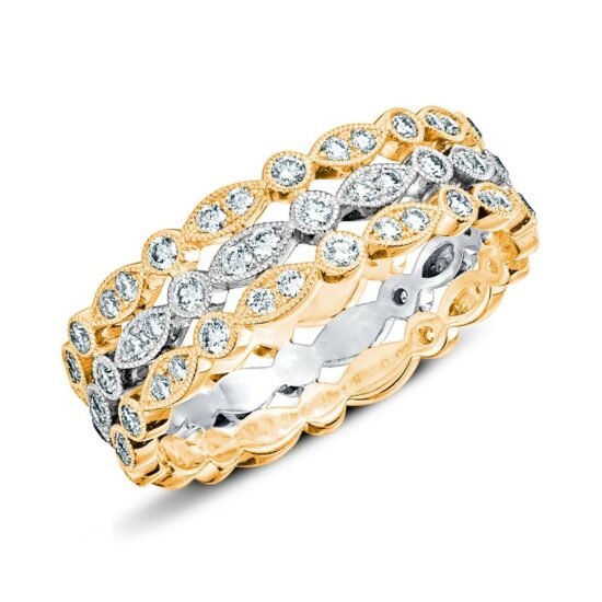 bague or jaune or blanc diamants