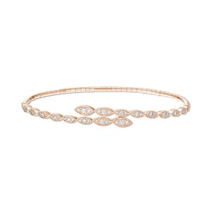 MINI ISAURE CROSS DIAMOND GOLD BRACELET