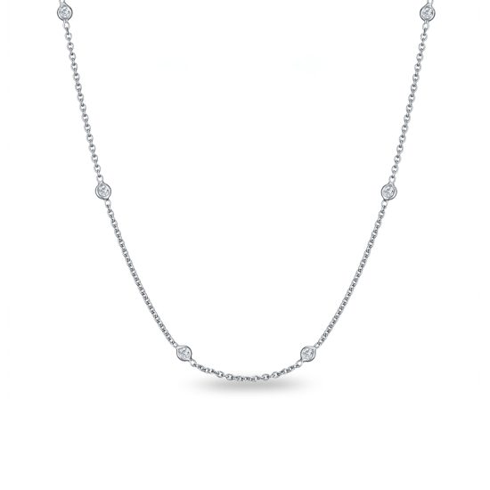 SO PRECIOUS-NECKLACE-84CM-DIAMOND-OB