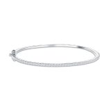 SYLPHIDE DIAMOND BANGLE BRACELET OB