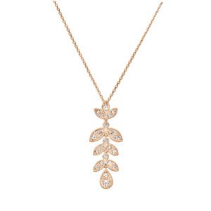 Necklace Gold and Diamonds