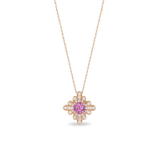 BLOOM-SAPPHIRE-ROSE GOLD